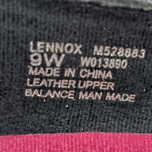 Munro Lennox Sneaker Womens 9 WIDE Black Nubuck Croc Embossed Slip On Platform - Picture 13 of 14